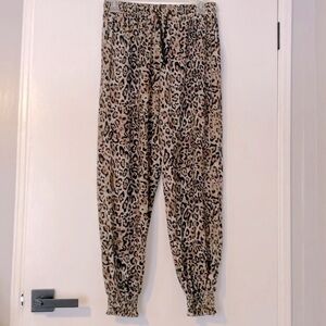 Women’s Animal Print Joggers Size Small